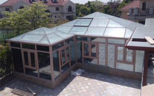 上海市嘉定區安亭高爾夫別墅陽光房